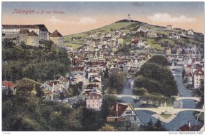 TUBINGEN, Baden-Wurttemberg, Germany, 1900-1910's; A. N. Von Westen