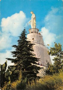 US4842 Lebanon harissa Our Lady of Lebanon Notre Dame Statue liban