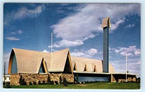 SALT LAKE CITY, Utah UT ~ Foothill Drive ZION LUTHERAN CHURCH c1960s Postcard