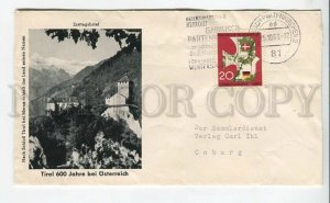 447918 GERMANY 1963 Anniversary Austrian Tyrol Garmisch-Partenkirchen