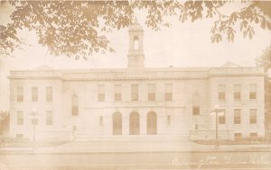 J63/ Arlington Massachusetts RPPC Postcard c1910 Town Hall Building  211