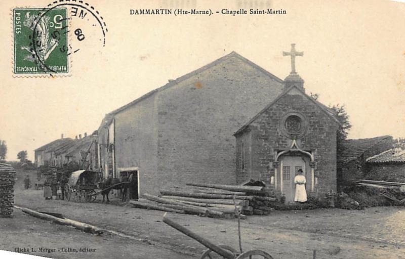 DAMMARTIN : chapelle saint-martin - tres bon etat