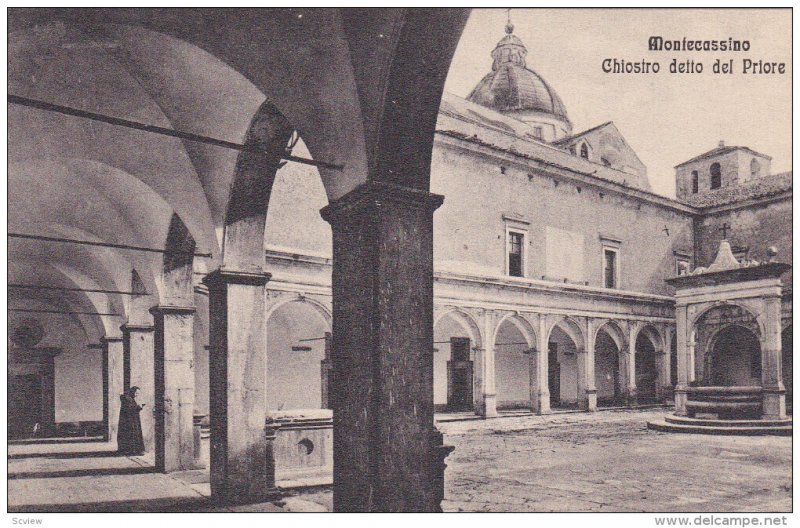 Montecassino , Italy , 00-10s ; Chiostro detto del Priore
