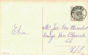 Germany S.M.S. Deutschland Sailor Boy Battleship Vintage Postcard 06.51