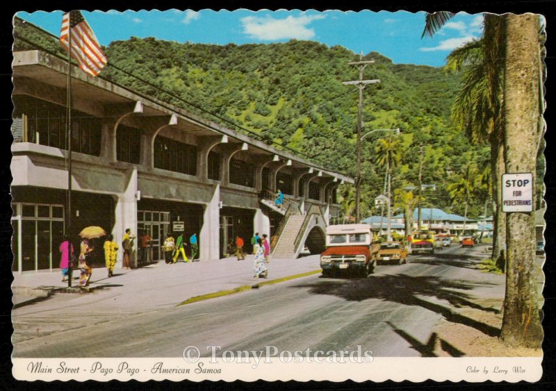 Main Street - Pago Pago - American Samoa