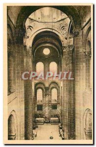 Old Postcard Conques Church