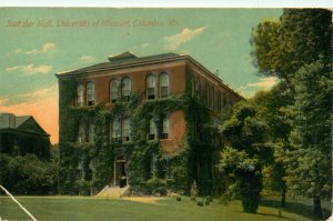 Switzler Hall, University Of Missouri, Columbia, Missouri Vintage Postcard