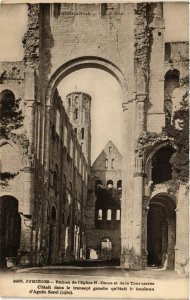 CPA JUMIEGES-Ruines de l'Église N Dame et de la Tour carrée (348077)