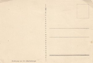 GERMANY - STUTTGART RUINS 1947 CHR. SCHELLENBERGER