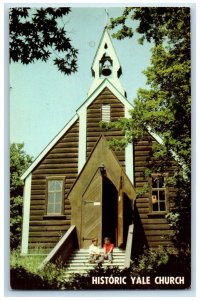 c1950's Historic Yale Church St John The Divine British Columbia Canada Postcard