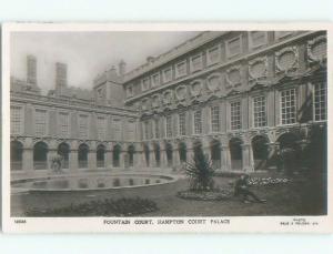 old rppc HAMPTON COURT Richmond Upon Thames - London England UK i2489