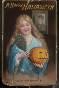 1909 New York Usa Picture Postcard PPC  Cover A Happy Halloween