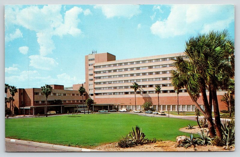 Gainesville Florida~State University Teaching Hospital~Standard Chrome Postcard