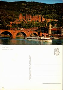 Heidelberg Ailte Brucke und Schloss (17270