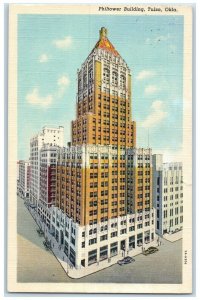 1991 Philtower Building Cars Street View Tulsa Oklahoma OK Vintage Postcard