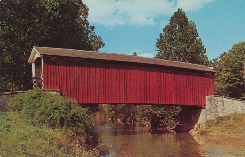 Johnson's Mill Covered Bridge, Marietta - Pennsylvania Dutch Country