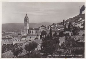 Italy Assisi Panorama Parziale dal Giardino Margherita