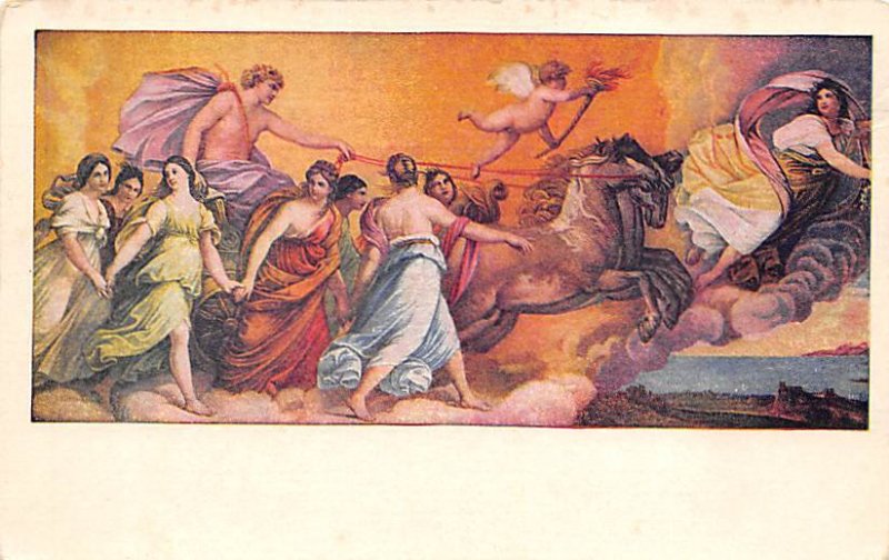 Horses and Angels Art Unused 