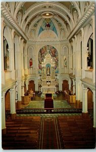 M-33597 Interior of St Peter's Church Chéticamp Canada