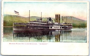 Postcard - Hudson Day Line Steamer, Albany