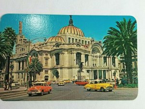 Vintage Postcard Palacio de las Bellas Artes Pallace of Fine Arts Mexico