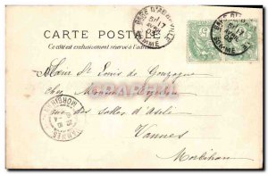 1900 Old Postcard From Paris Trocadero Exhibition