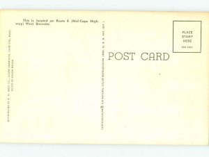 Chrome MUSEUM SCENE Cape Cod - West Brewster Massachusetts MA AG1060@