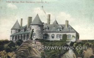 Indian Springs Newport RI 1908