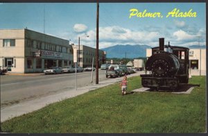 Alaska PALMER hub of the Fertile Farming Country of the Matanuska Valley Cars -C