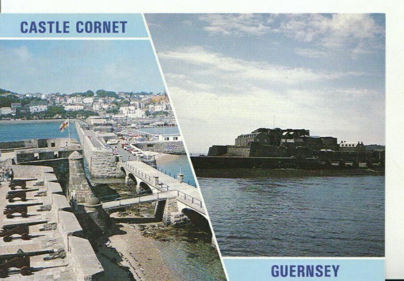 Channel Islands Postcard - Castle Cornet - Guernsey - Ref 18846A