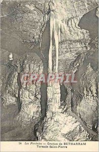 Postcard Ancient Caves of Betharram The Pyrenees St. Peter Twist