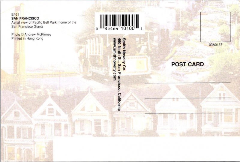 2~4X6 Postcards San Francisco, CA California PACIFIC BALL PARK Baseball Stadium