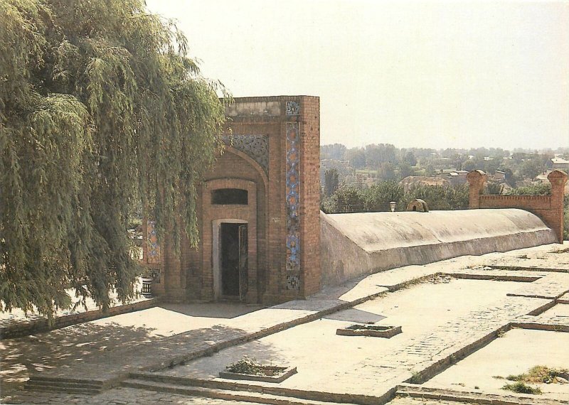 Postcard Uzbekistan Samarkand architecture city