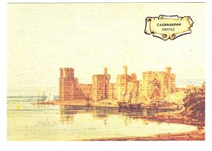 Caernarfon Castle,   Gwynedd, North-west Wales