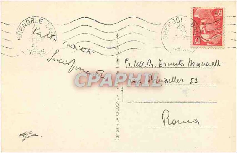 Modern Postcard Grenoble Teleferique and Moucherotte (1906 m)