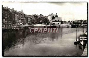 Modern Postcard Honfleur The Vieux Bassin