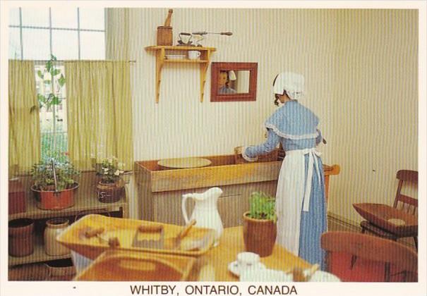 Canada Ontario Whitby The Kitchen The Lynde House Museum