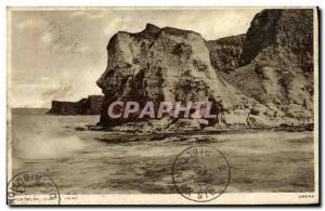 Old Postcard Portrush Giant Head