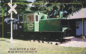 Plymouth Diesel Switcher Mad River & NKP Railroad Museum Bellevue Ohio