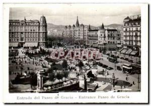 Postcard Modern Barcelona La Catedral The Cathedral