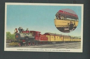 1948 PPC Narrow Gauge Deadwood Central Train at Chicago Railroad Fair
