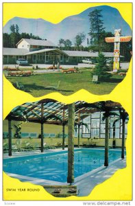 Swimming Pool, Thunderbird Lounge Motor Hotel, DRYDEN, Ontario, Canada, 40-60´s