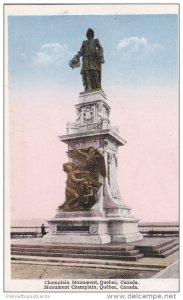 Champlain Monument, Quebec, 1900-10s