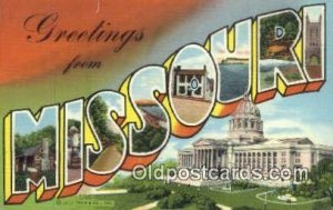 Missouri, USA Postcard