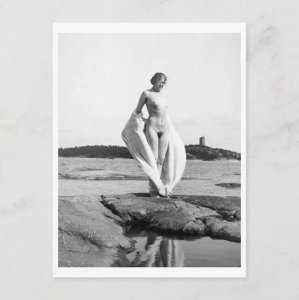 Anders Zorn, Forlaga Svanen, Naked Woman Vintage Inspired Postcard