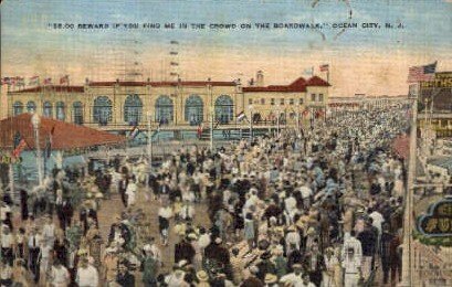 The Boardwalk in Ocean City, New Jersey