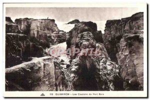Old Postcard Quiberon Corridors of Port Bara
