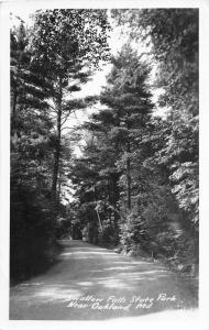 F6/ Oakland Maryland RPPC Postcard 1947 Swallow Falls State Park