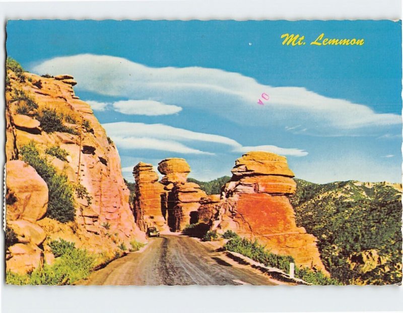 Postcard Mt. Lemmon, Arizona