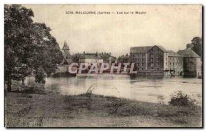 Postcard Old Mill Malocorne View